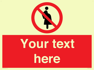 Custom prohibition not for pregnant women